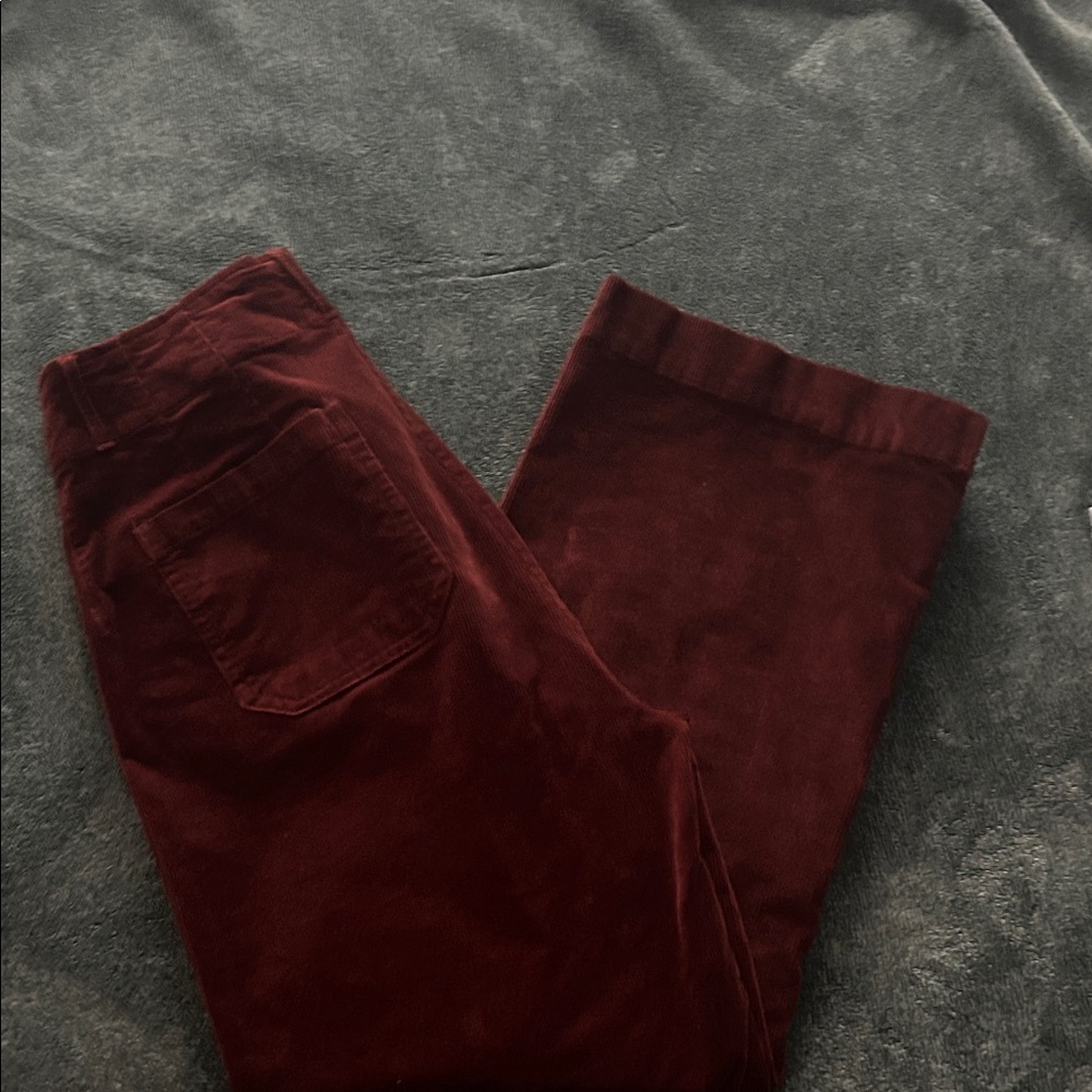 Matty Women’s Dark Orange Corduroy Pants